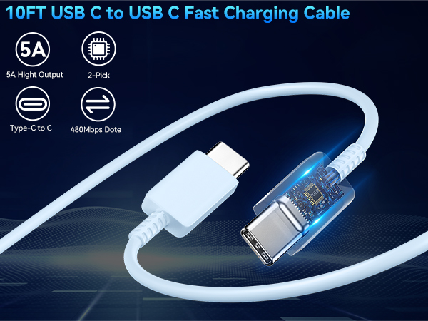 10ft usb c cable