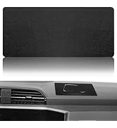 xbrtaia Dashboard mat Rubber Non-Slip mat, Leather Texture 10.6