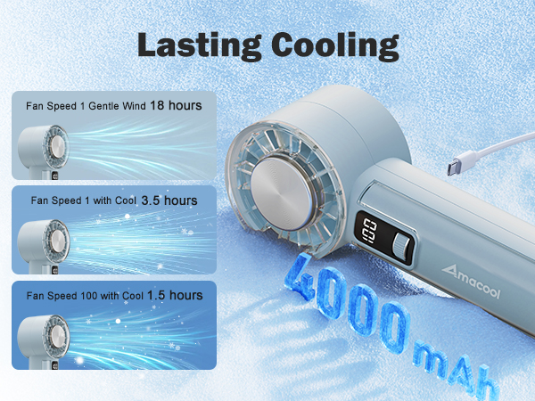 handheld turbo fan rechargeable