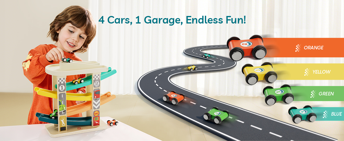 4 Cars, 1 Garage, Endless Fun!