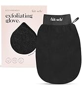Kitsch Exfoliating Glove – Korean Exfoliating Mitt &amp; Deep Exfoliating Body Scrubber for Shower, B...