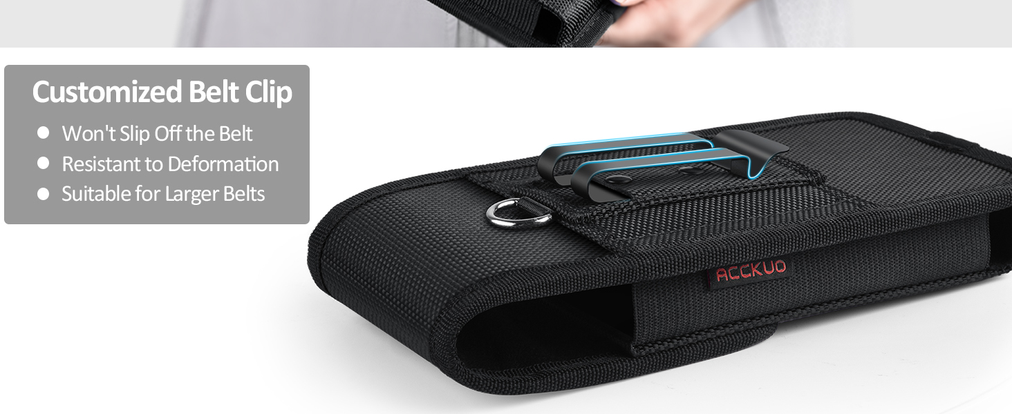 cell phone holster with belt clip