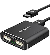 XPTSFDU DisplayPort to HDMI Splitter 4K60Hz DP to Dual HDMI Splitter 1 in 2 Out Extended Display ...
