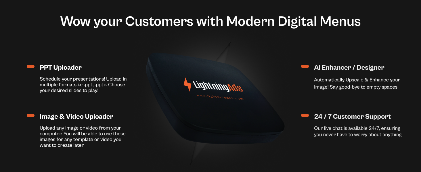 Digital Signage player, signage media player, media player 4k, advertising player, lunzn