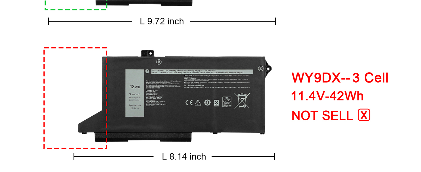 dell Precision 15 3560 battery