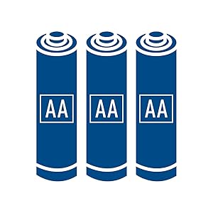 3 AA batteries