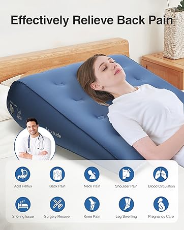 inflatable wedge pillow