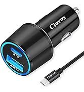 Rapid Type C Car Charger, Compatible for Google Pixel 7/6 Pro/6/5a/4a/4/3a/3/2/XL, Samsung Note 2...