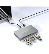 Multifunction Card Reader for CFexpress Type B, CFexpress Type A, SDXC UHS-II, microSD/SD Cards a...