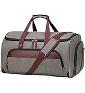 Vessgra Garment Duffle Bag for Travel, Convertible Travel Garment Bags, Carry on Canvas Garment D...