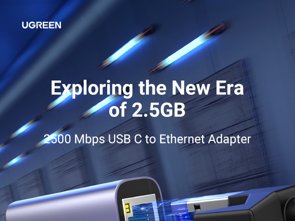 USB C to Ethernet Adapter 2.5G