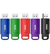 K&amp;ZZ 5 Pack 64GB Flash Drive 3.0 USB Flash Drives 64 GB Thumb Drive Retractable Gen 1 USB Drive M...