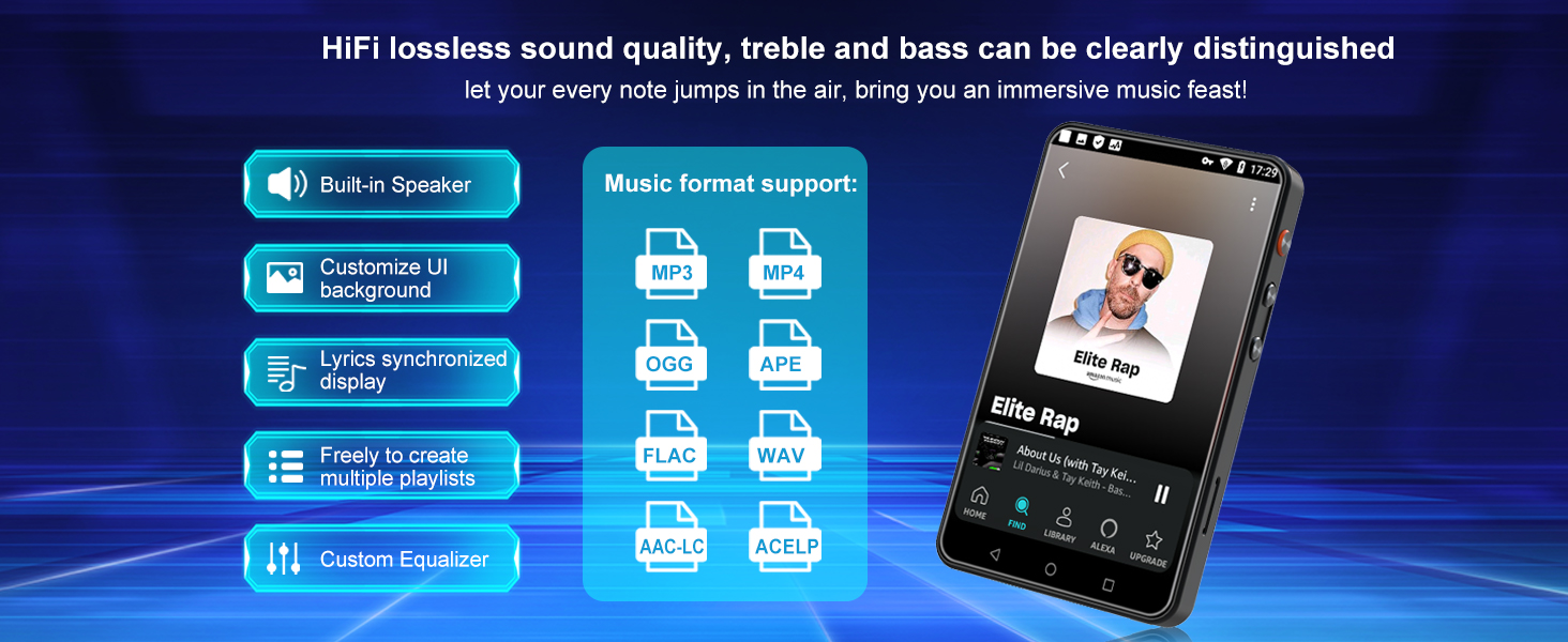 MP3 Player with Spotify