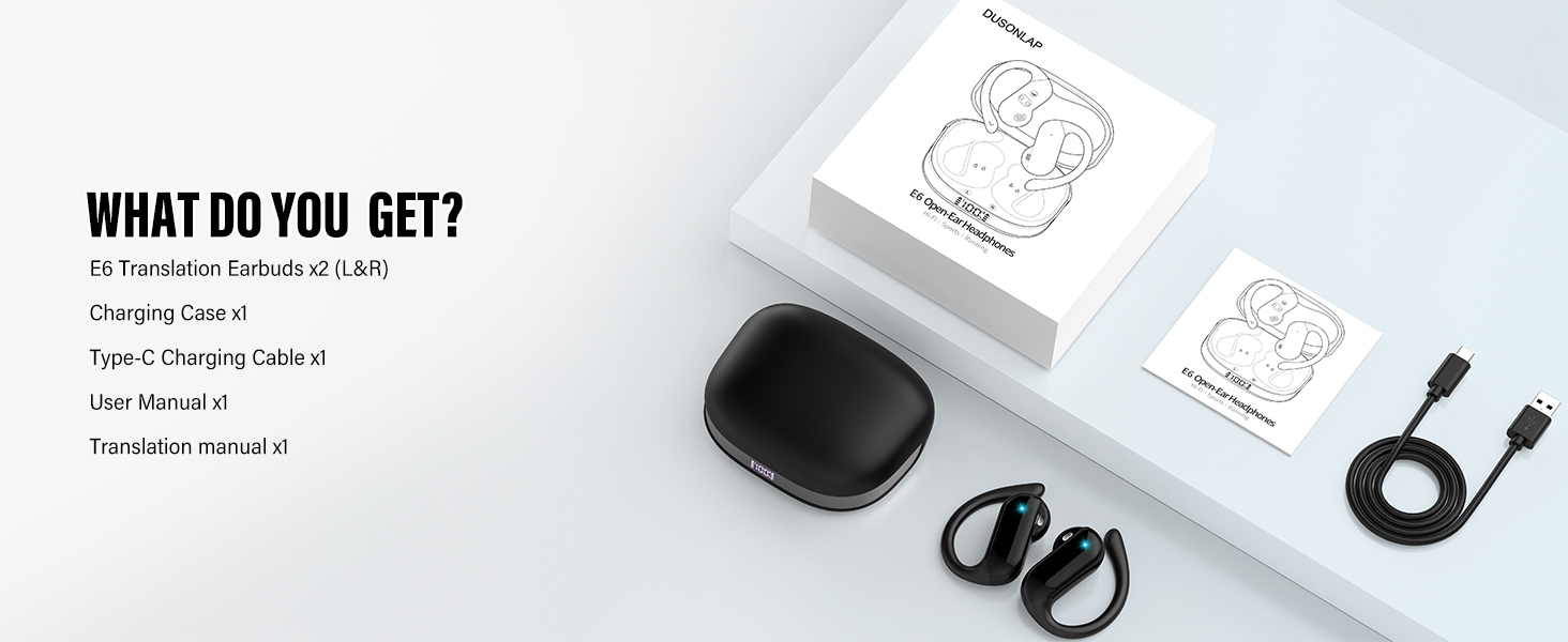 wireless bluetooth translation earbuds
