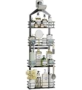 Orimade Adjustable Anti-slip Hanging Shower Caddy over Shower Head,Rustproof Bathroom Hanging sho...