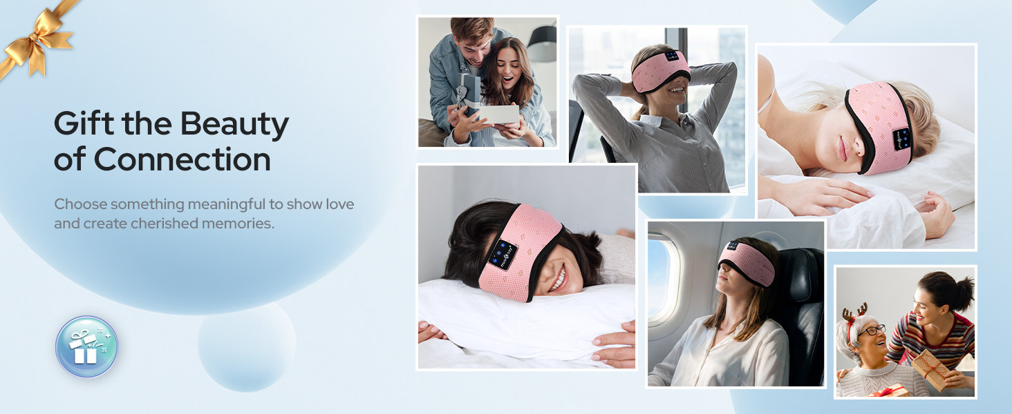 Sleep headphones Bluetooth Mesh Mask