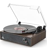 Vinyl Record Player Built-in Stereo Speakers Vintage Turntable for Vinyl Records LP Phonograph Be...