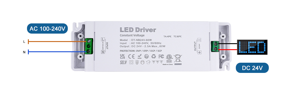 the led driver is a product of the company's current generation.