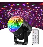 YouOKLight Party Lights DJ Disco Lights, Sound Activated Strobe Light Stage Light with Remote Con...