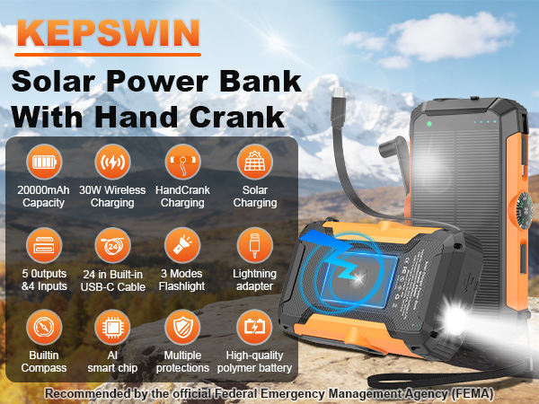 wireless solar phone charger is UL and FCC certified, equipped with advanced safety features.