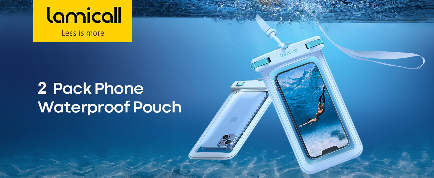 waterproof phone pouch