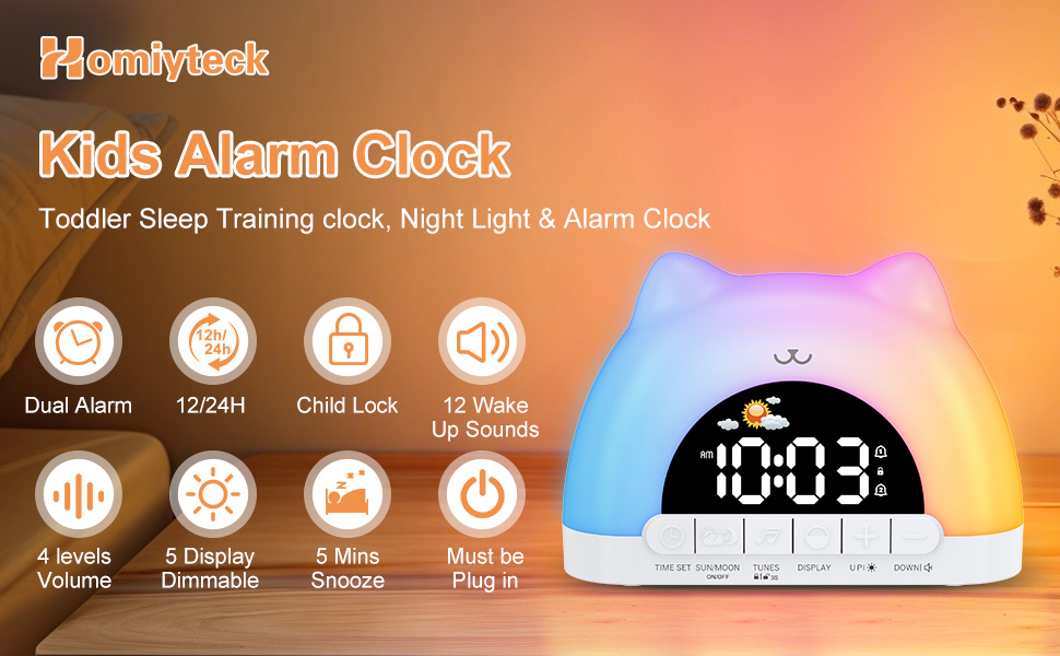 Kids Alarm Clock