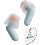 QubitPulse Ear Plugs for Sleeping All-Night Wear Without Ear Pain Side Sleeper Patent Qufits Eart...