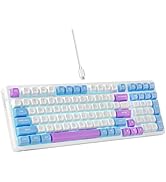 E-Yooso 99 Keys Cream Keyboard