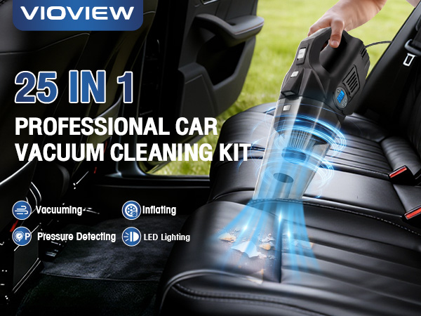 25 IN 1 car cleaning kit