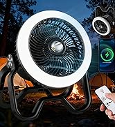 fan camping lantern