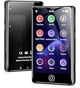 128GB MP3 Player with Bluetooth and WiFi, Android 14, 4GB RAM Portable HiFi Lossless, MP3 &amp; MP4 P...