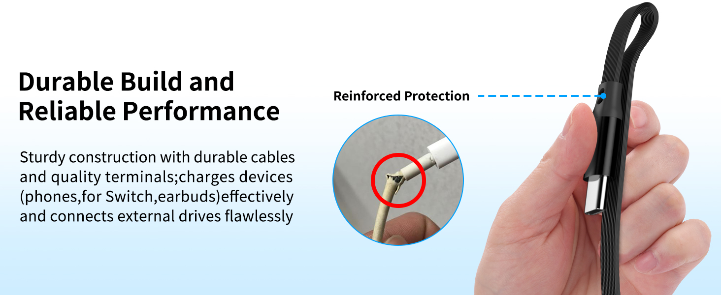 Retractable USB-A to USB C Carplay Cable