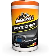 Armor All Original Protectant Wipes, Car Interior Cleaner Wipes with UV Protection to Fight Crack...
