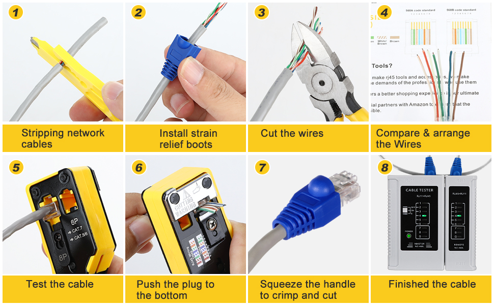 How to DIY A Ethernet Cable?