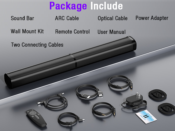 sound bar package