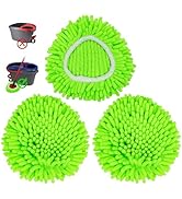 Mop Heads Replacements,Mop Replace Heads Compatible with Ocedar RinseClean 2-Tank Spin Mop,Reusab...