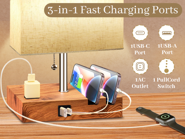 Table Lamp Work with Remote Control