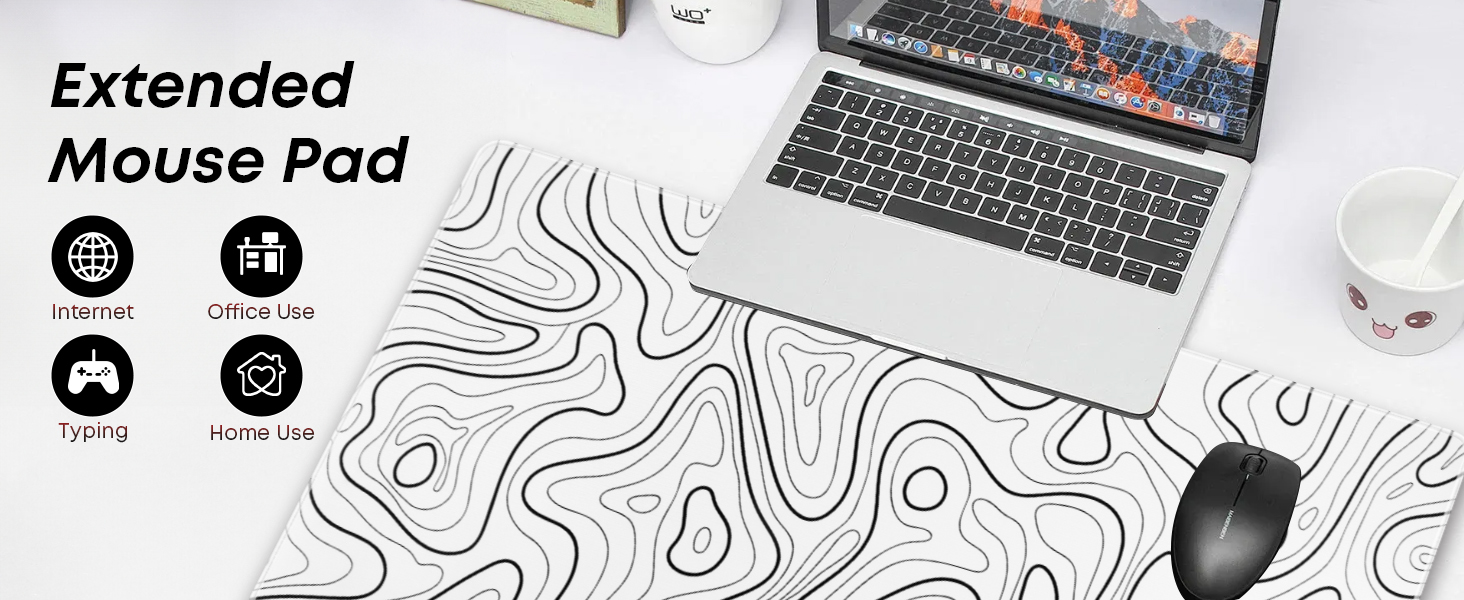 gaming large mouse pad xl xxl desk pad mat mousepad long extended office computer keyboard pad