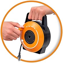 Extngo retractable ethernet long flat lan cable fast thin category extension portable compact travel