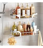 TAILI Shower Caddy Suction Cup 2 Pack, Heavy Duty Bathroom Basket, Bath Shelves for Inside,Stainl...