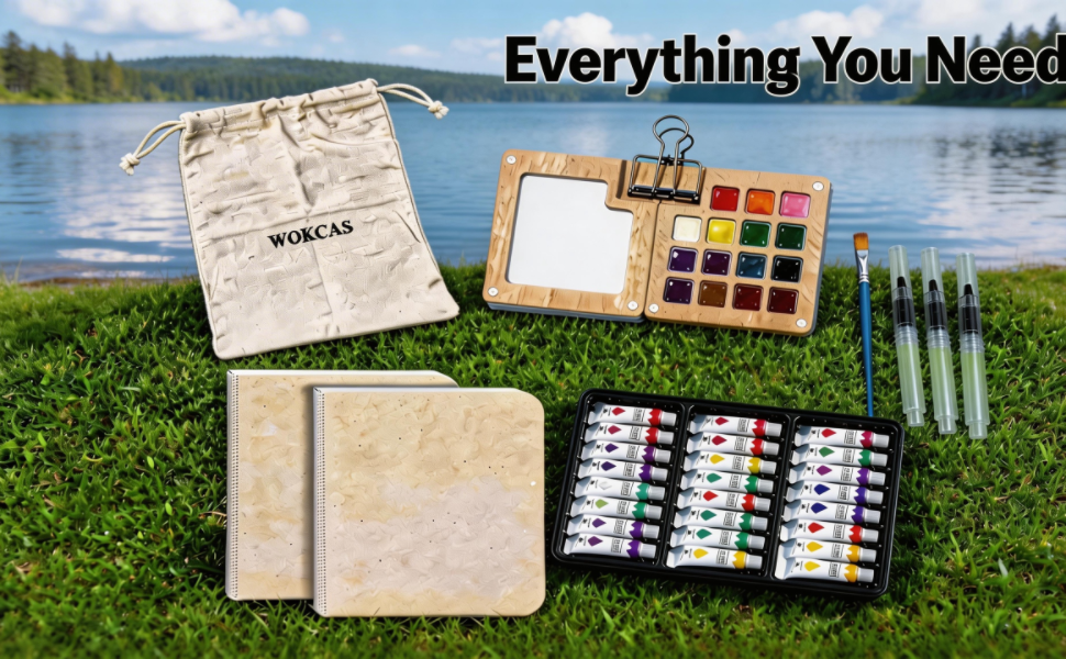 mini watercolor travel set