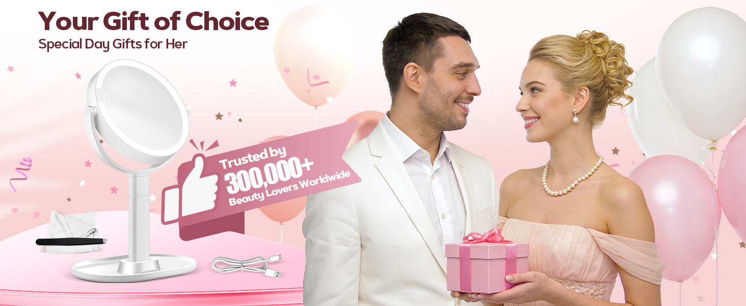 magnifying mirror makeup mirror with lights make up mirror with lighting 20x mirror