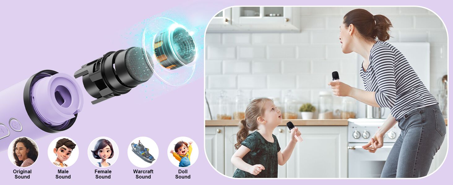 karaoke machine 5 Magic Sounds