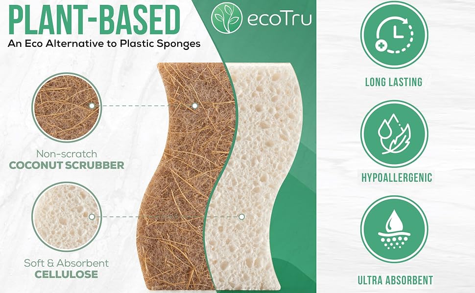 eco friendly products dishwashing sponges cleaning tools sponges for dishes