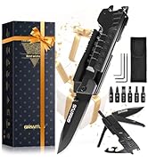 Gifts for Men, Father’s Day Gifts from Daughter Son, MultiTool Pocket Knife 17 in 1, Birthday Gif...