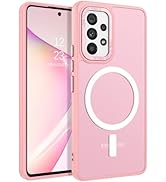 GUAGUA for Samsung Galaxy A53 Case Compatible with MagSafe Galaxy A53 Magnetic Cases Slim Translu...