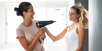Hair Dryer in Use
