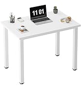 Need Small Desk, 31.5 inch Sturdy Writing Desk for Small Spaces, Small Computer Desk Teens Desk S...
