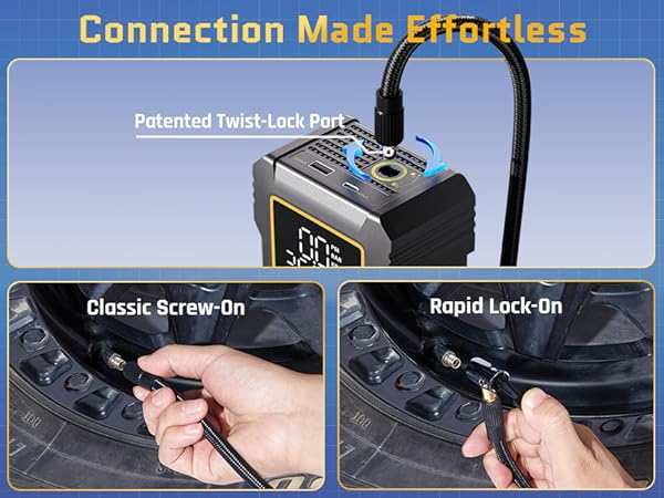 Multi Air Nozzle with Smart Dual Hose