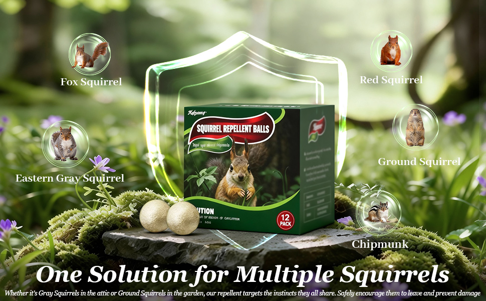 Squirrel Repellent Balls